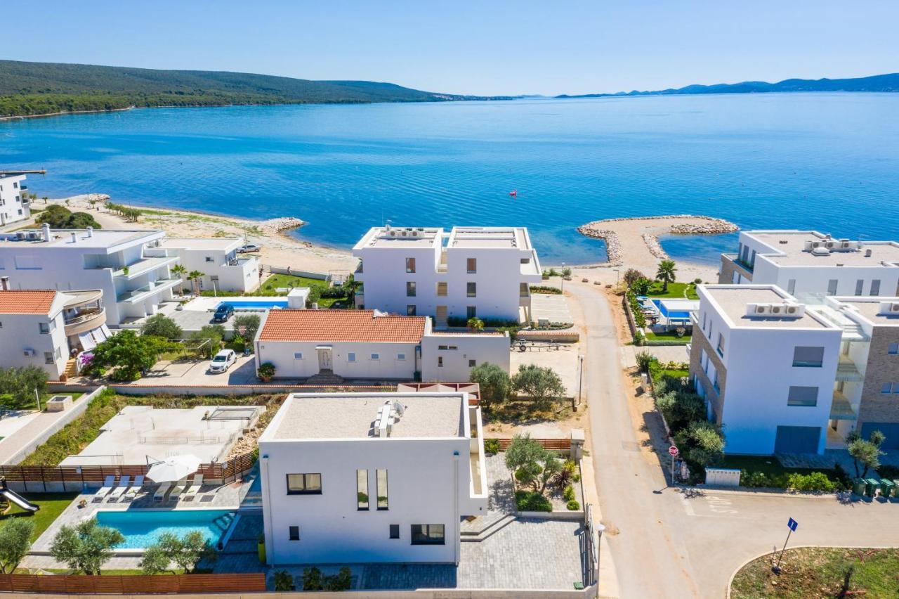 Villa Olea With Heated Pool And Jacuzzi Sukošan Zewnętrze zdjęcie