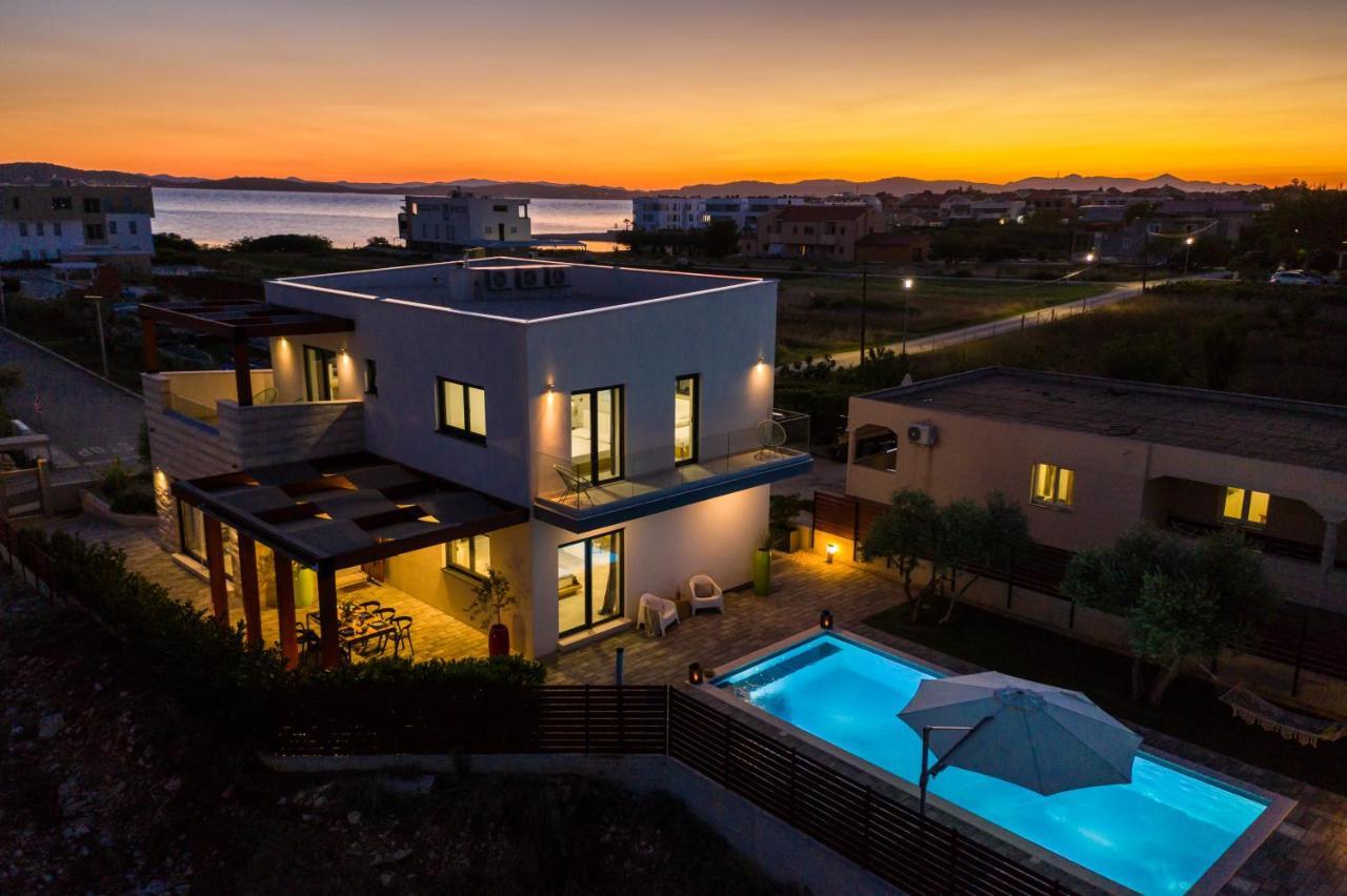 Villa Olea With Heated Pool And Jacuzzi Sukošan Zewnętrze zdjęcie