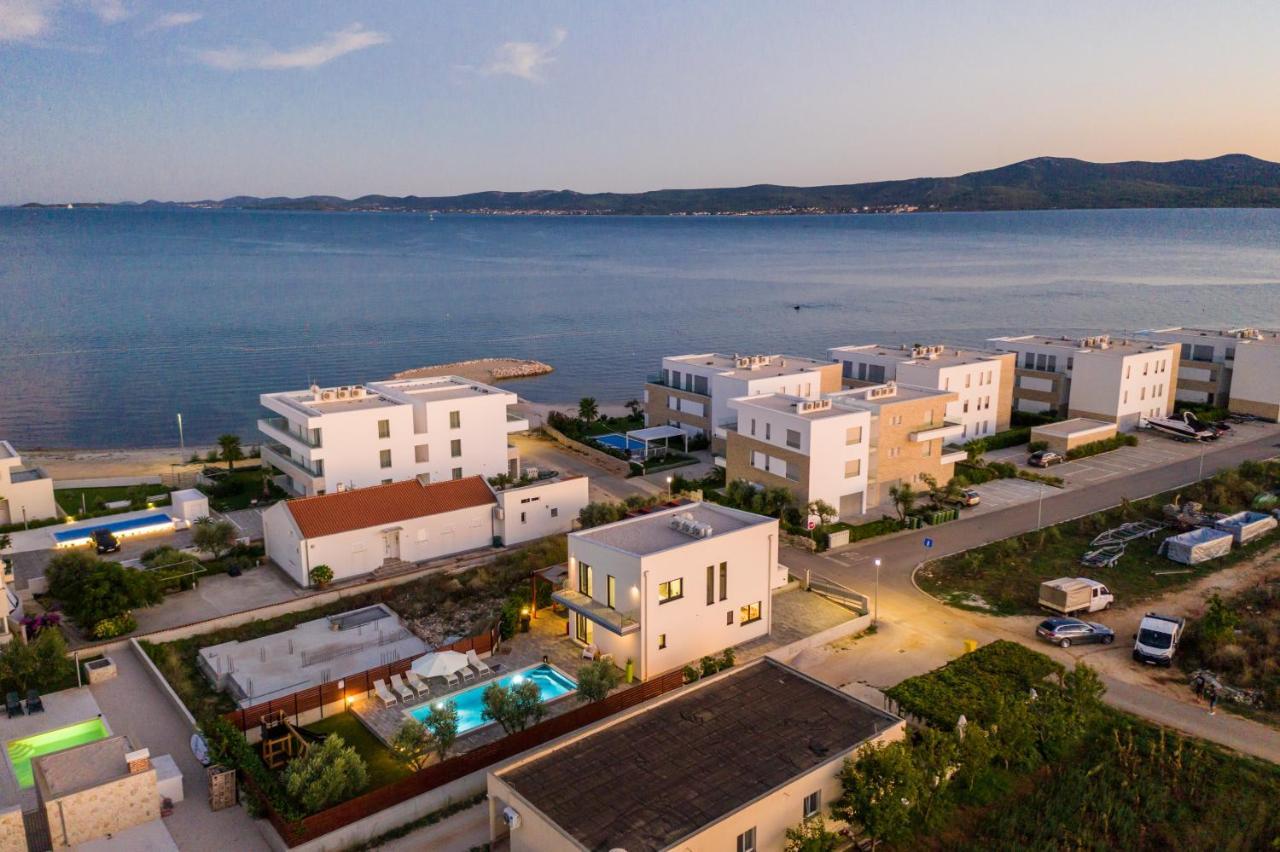 Villa Olea With Heated Pool And Jacuzzi Sukošan Zewnętrze zdjęcie